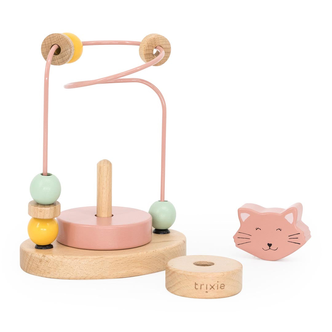 Trixie Wooden Bead Maze - Mrs Cat