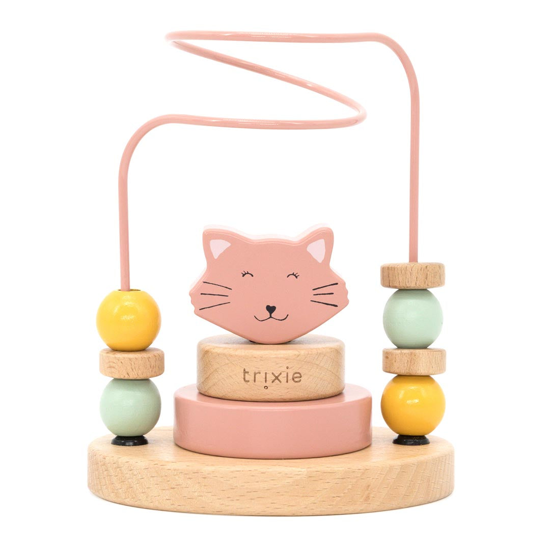 Trixie Wooden Bead Maze - Mrs Cat