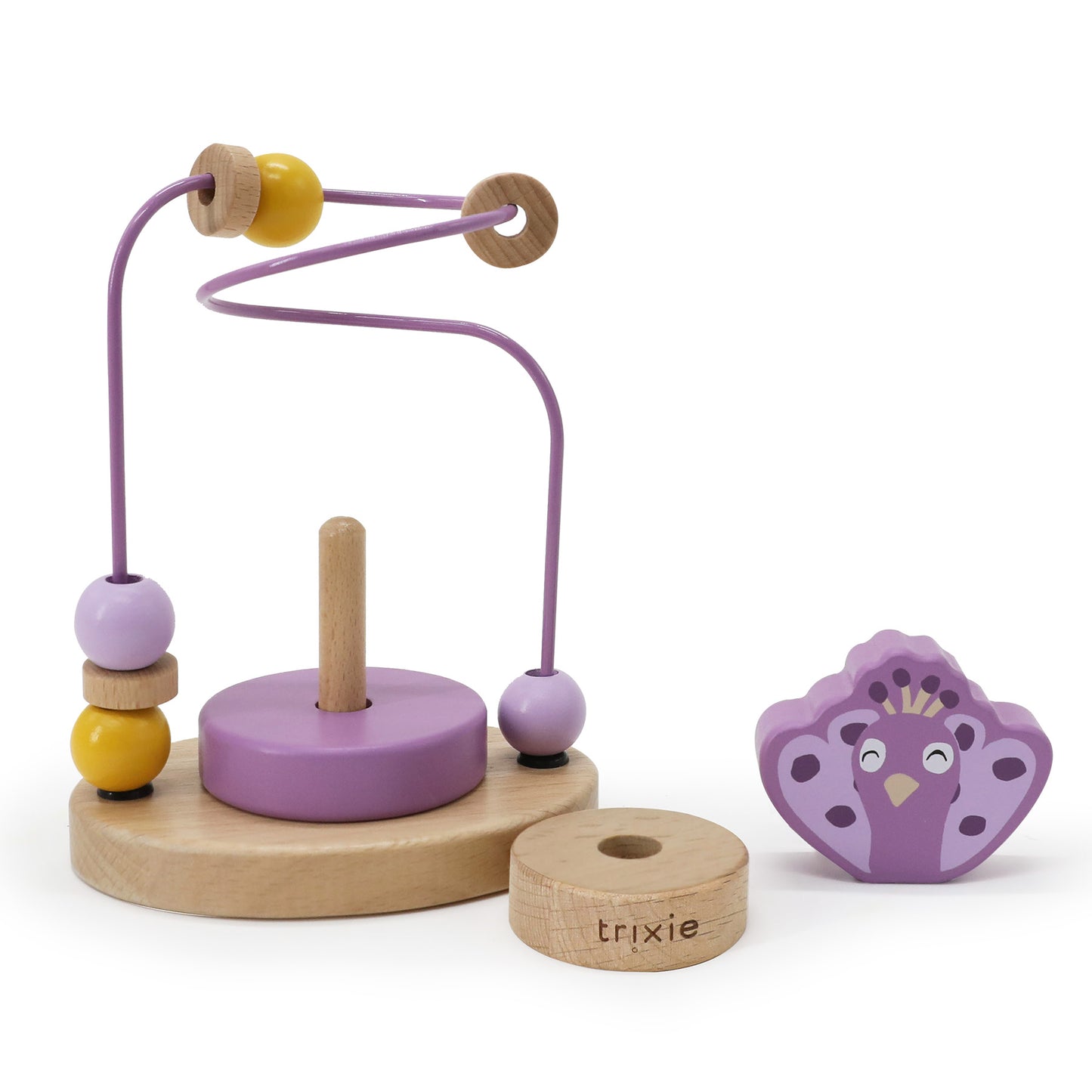 Trixie Wooden Bead Maze - Mrs Peacock