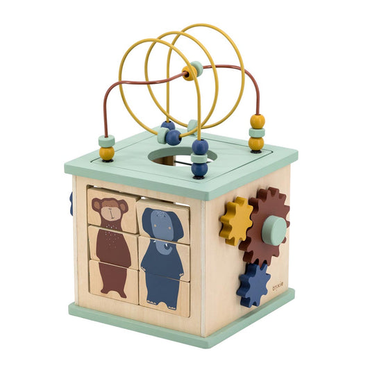 Trixie Wooden Activity Cube 5 in 1