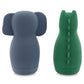 Trixie Bath toy splashing animals - Mrs. Elephant & Mr Crocodile
