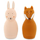 Trixie Bath Toy - Squeezy Animal - Mrs Rabbit & Mr Fox