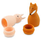 Trixie Bath Toy - Squeezy Animal - Mrs Rabbit & Mr Fox