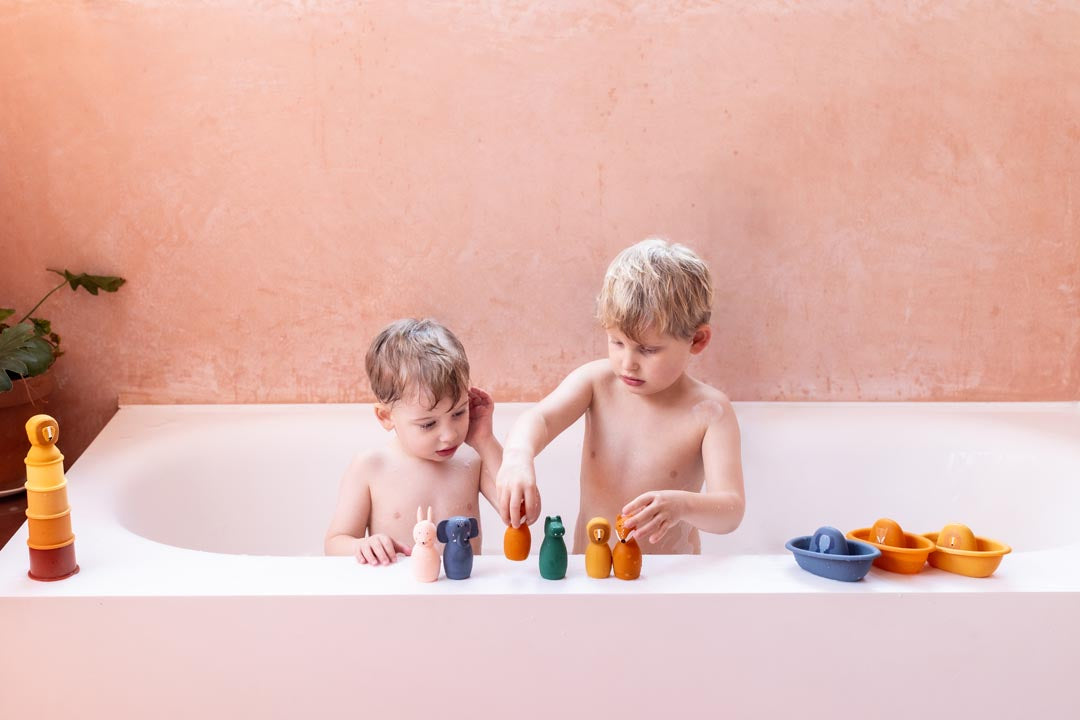 Trixie Bath Toy - Squeezy Animal - Mrs Rabbit & Mr Fox
