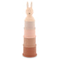 Trixie Silicone Stacking Cups - Mrs Rabbit