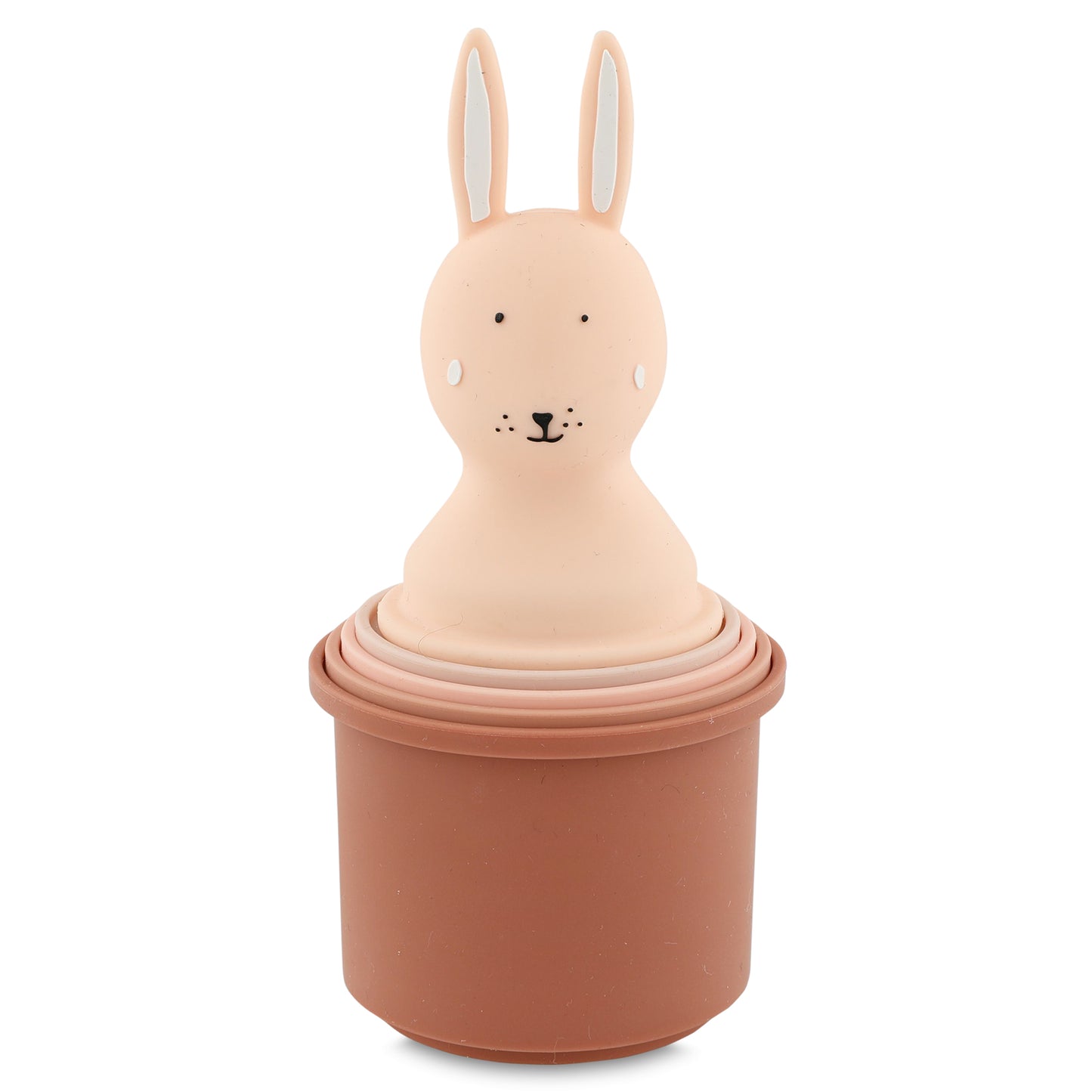 Trixie Silicone Stacking Cups - Mrs Rabbit