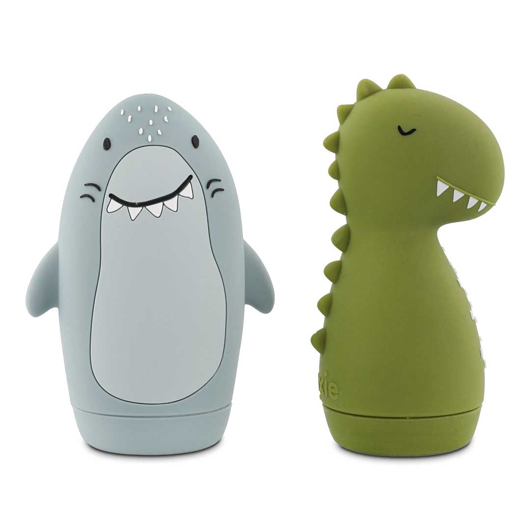 Trixie Bath toy splashing animals - Mr. Shark & Mr. Dino