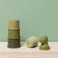 Trixie Silicone Stacking Cups- Mr Dino