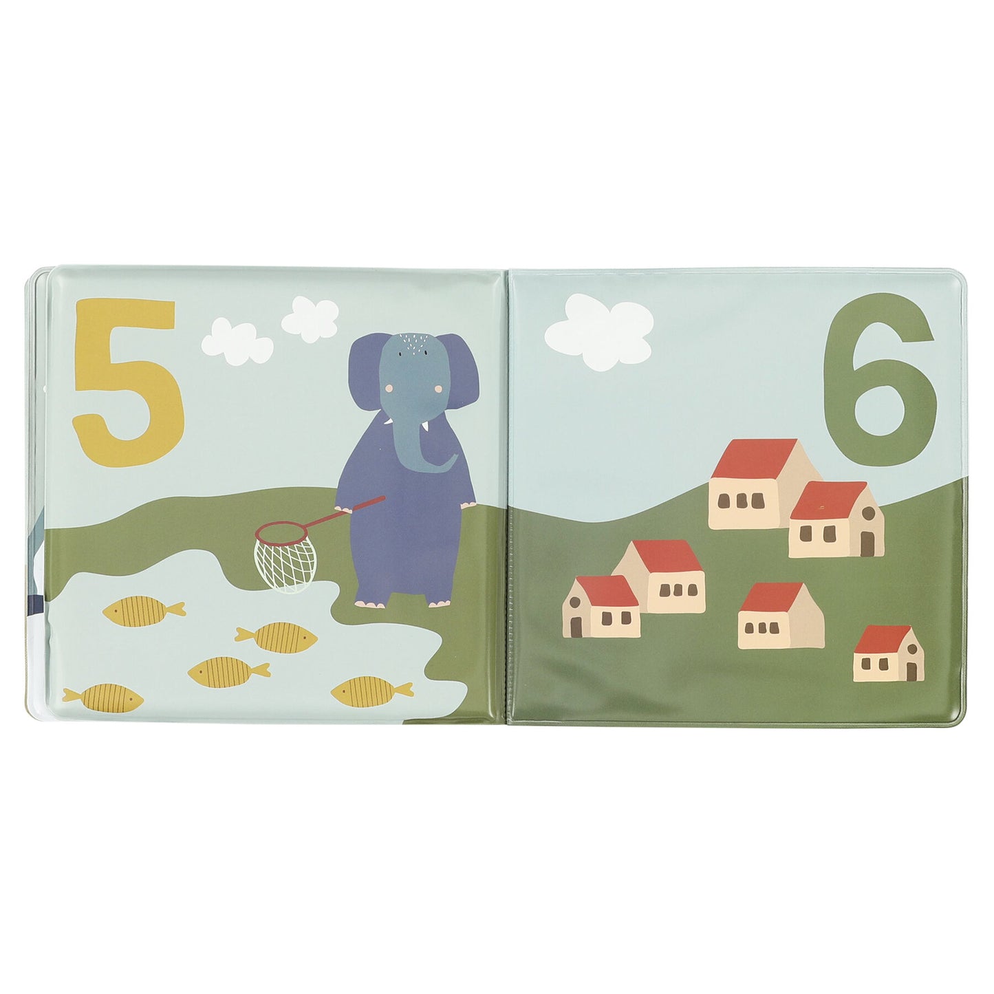 Trixie Counting Bath Book - Mr Fox & Friends
