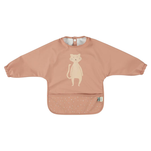 Trixie Long Sleeved Bib - Mrs Cat