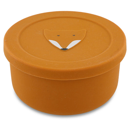 Trixie Silicone Snack Pot with Lid - Mr Fox