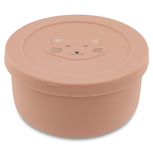 Trixie Silicone Snack Pot with Lid - Mrs Cat