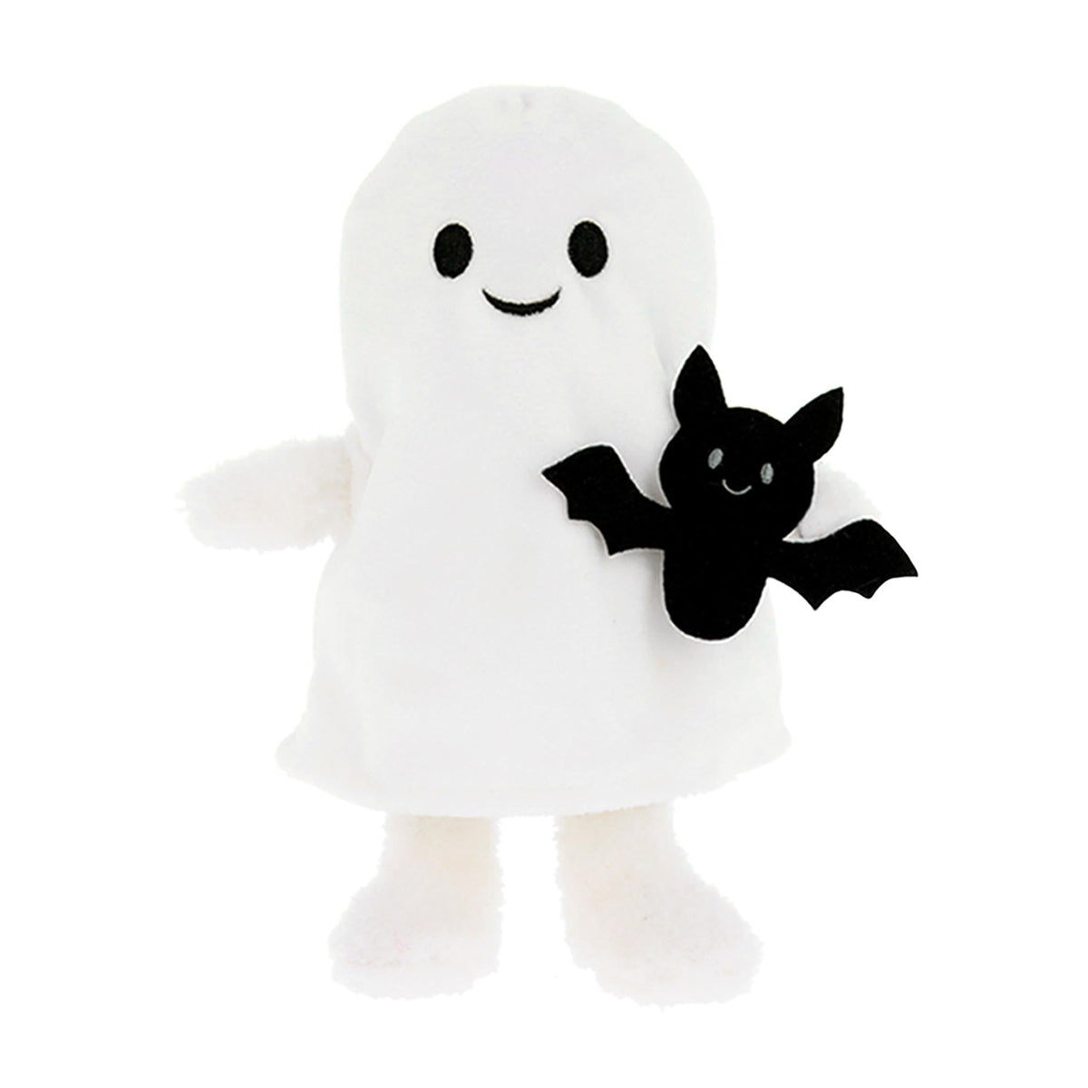Keel Eco 16cm Halloween Pals - Ghost with Bat