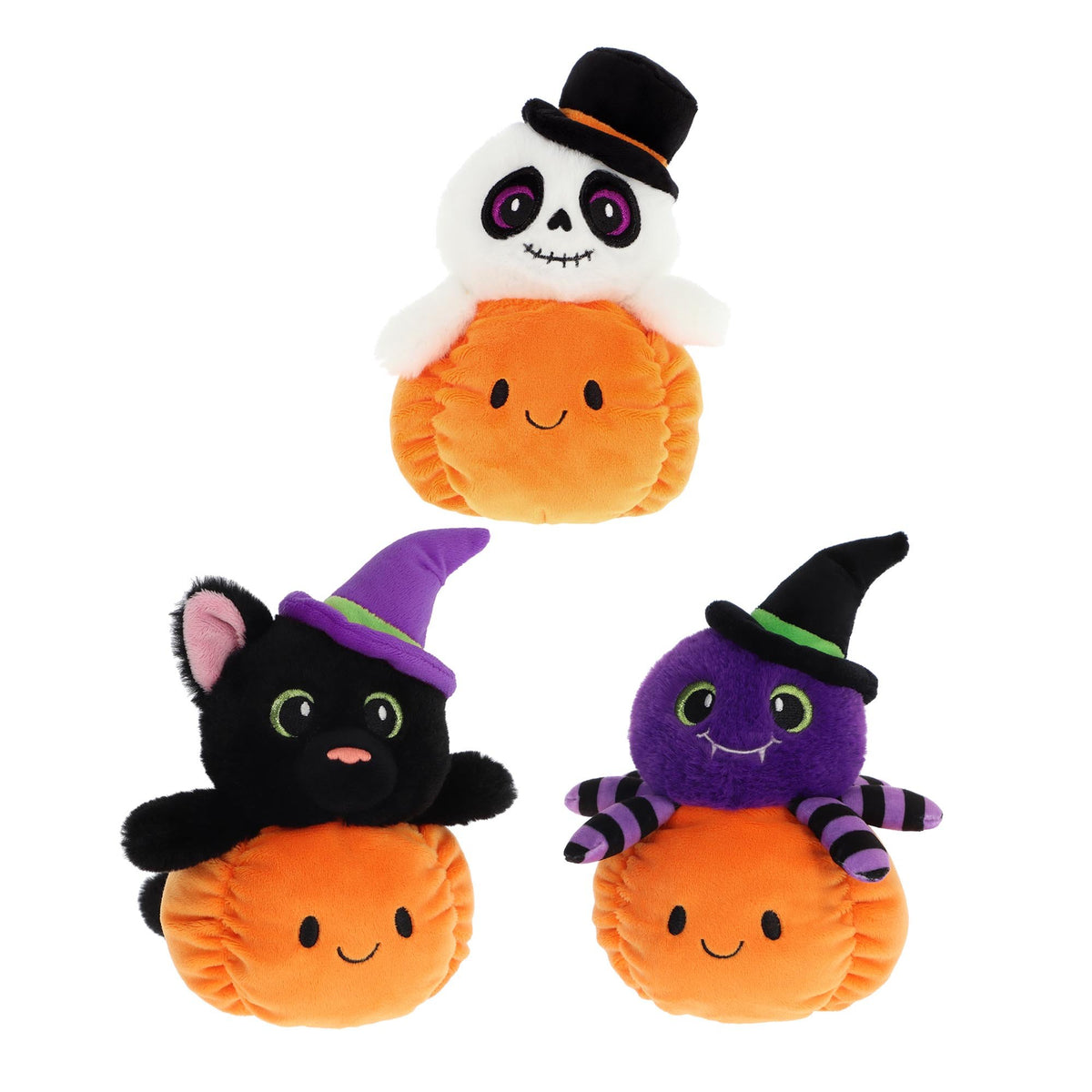Keel Eco 14cm Pumpkin Animals - Pumpkin and Cat