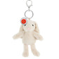 Keel Eco Enchanted World Cream Bunny Bag Charm