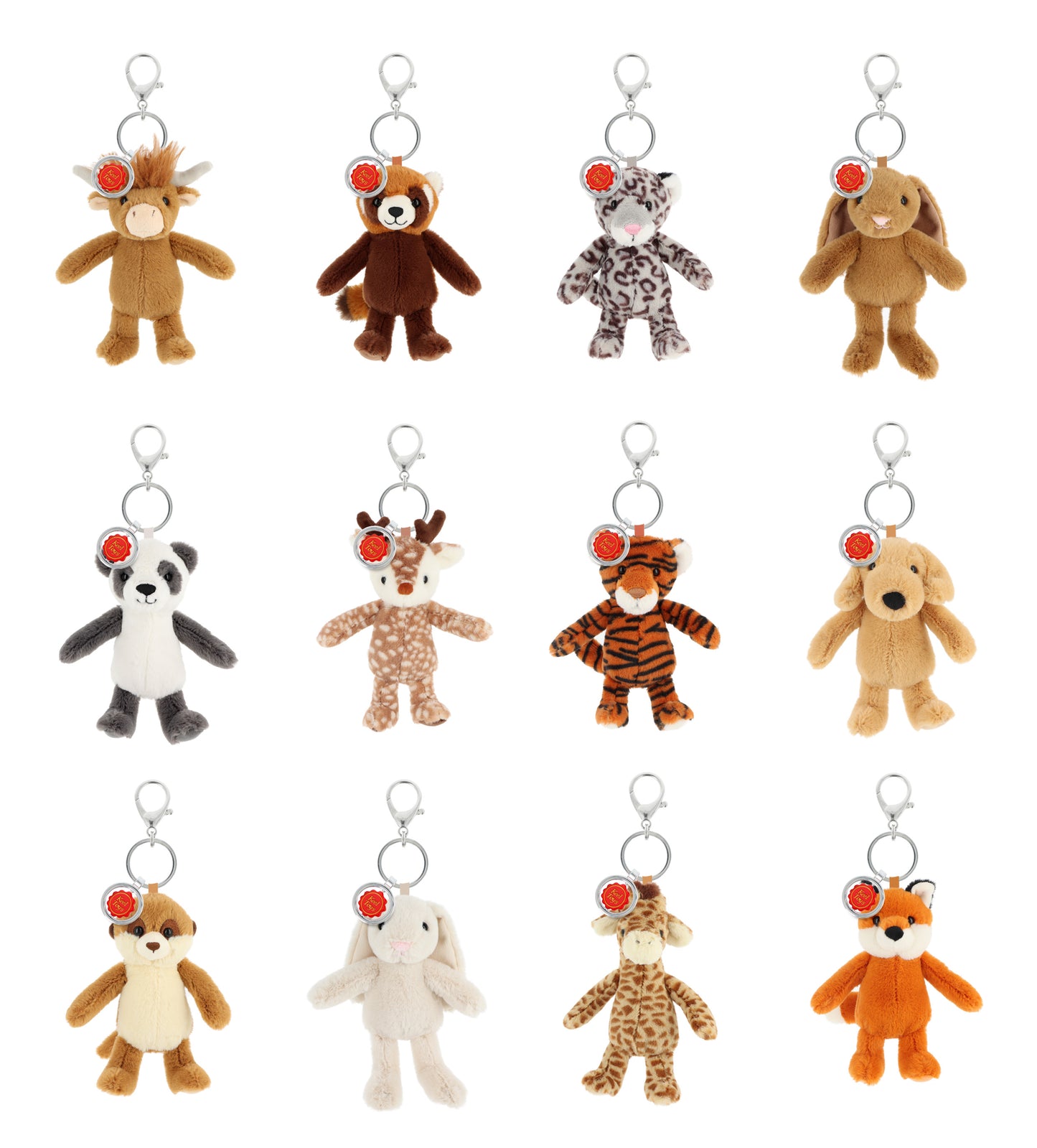 Keel Eco Enchanted World Brown Bunny Bag Charm