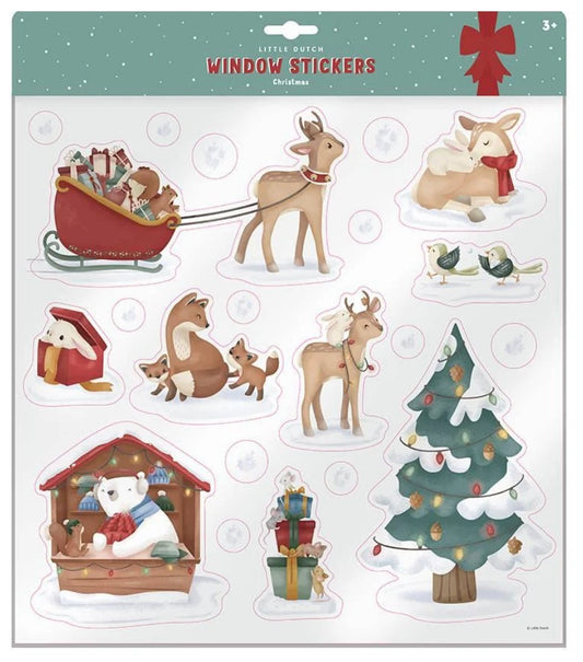 Little Dutch Window Stickers - Christmas