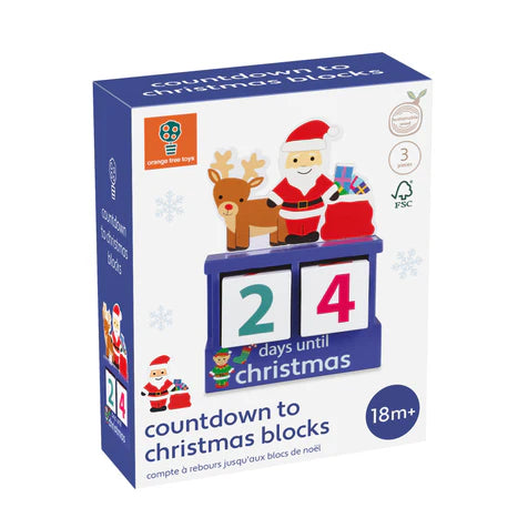 Orange Tree Toys Countdown to Christmas Blocks