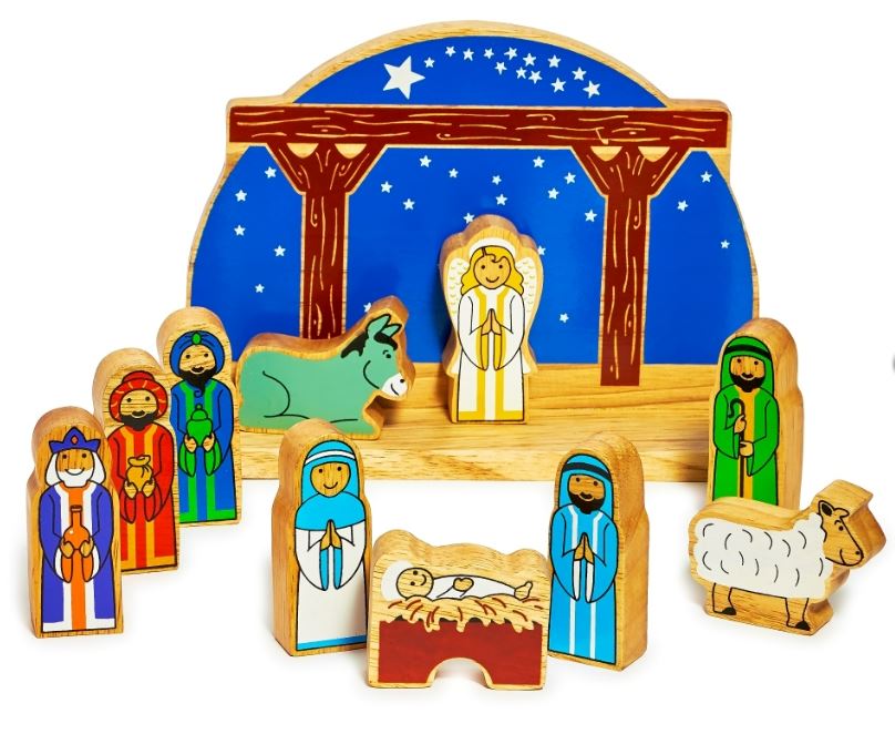 Lanka Kade Wooden Junior Starry Night Nativity Playset