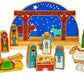 Lanka Kade Wooden Deluxe Starry Night Nativity Playset