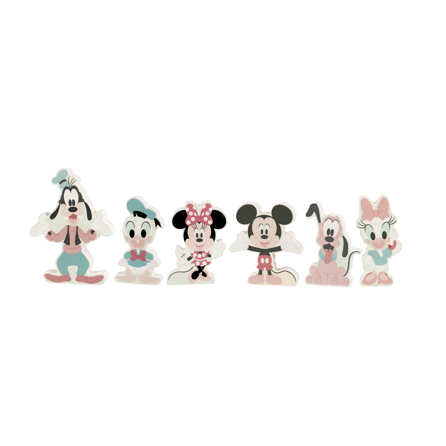 Disney 100 Mickey and Friends Wooden Characters