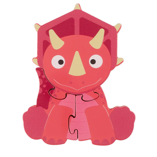 Orange Tree Toys Triceratops Mini Puzzle