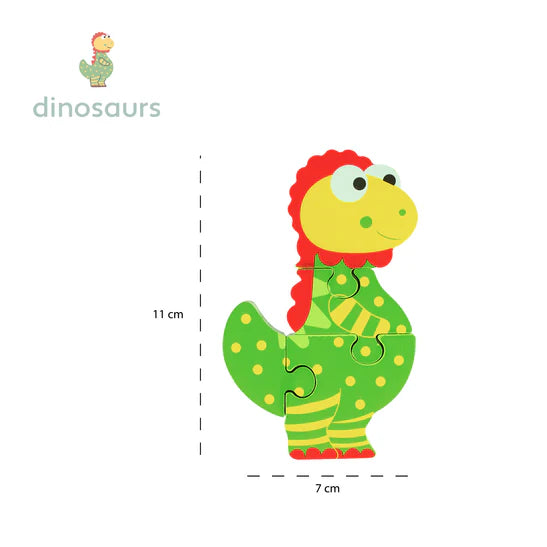 Orange Tree Toys Dinosaur Mini Puzzle