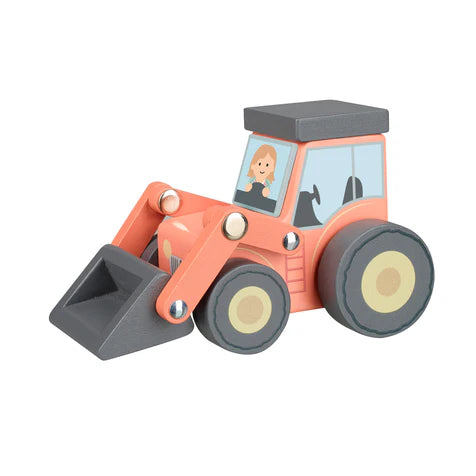 Orange Tree Toys Farm Loader Tractor