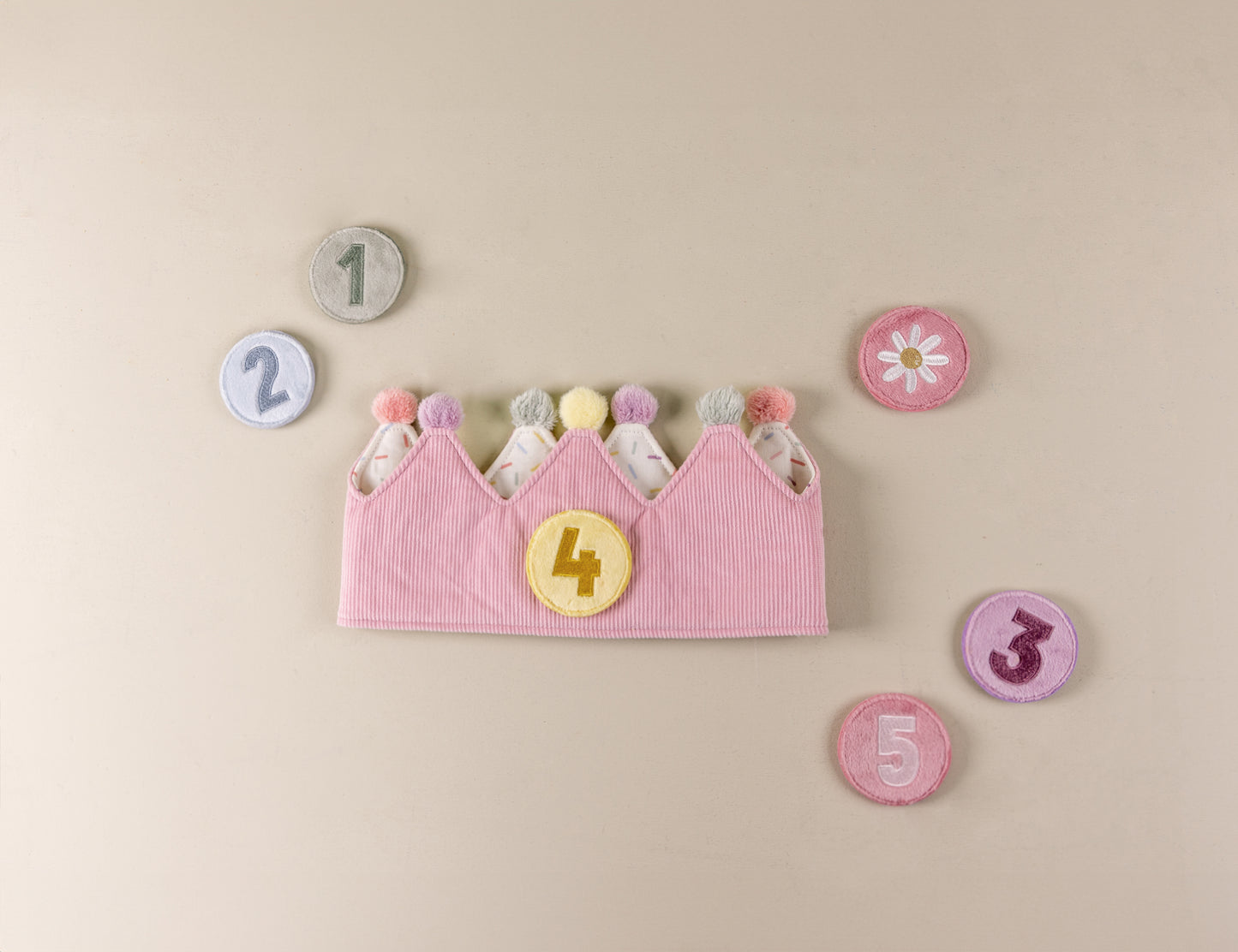 Little Dutch Birthday Crown - Pink