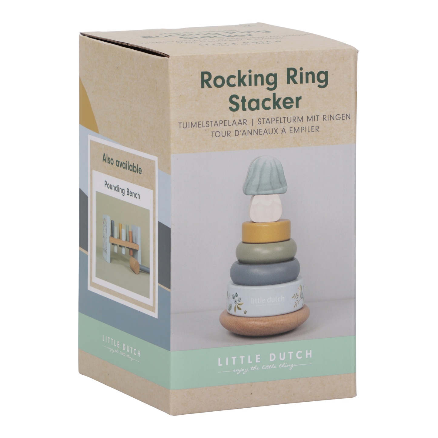 Little Dutch Rocking Ring Stacker - Forest Friends