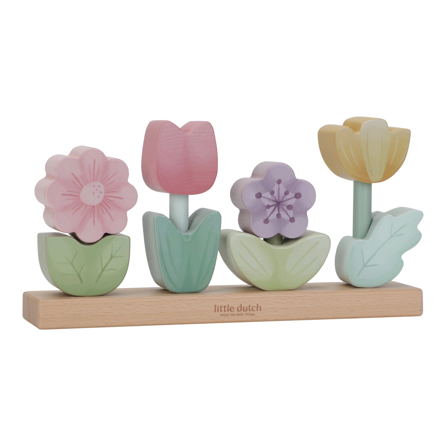 Little Dutch Stacking Puzzle Flowers