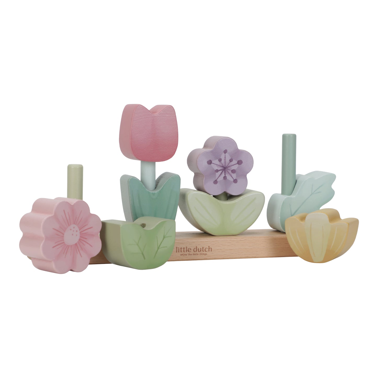 Little Dutch Stacking Puzzle Flowers