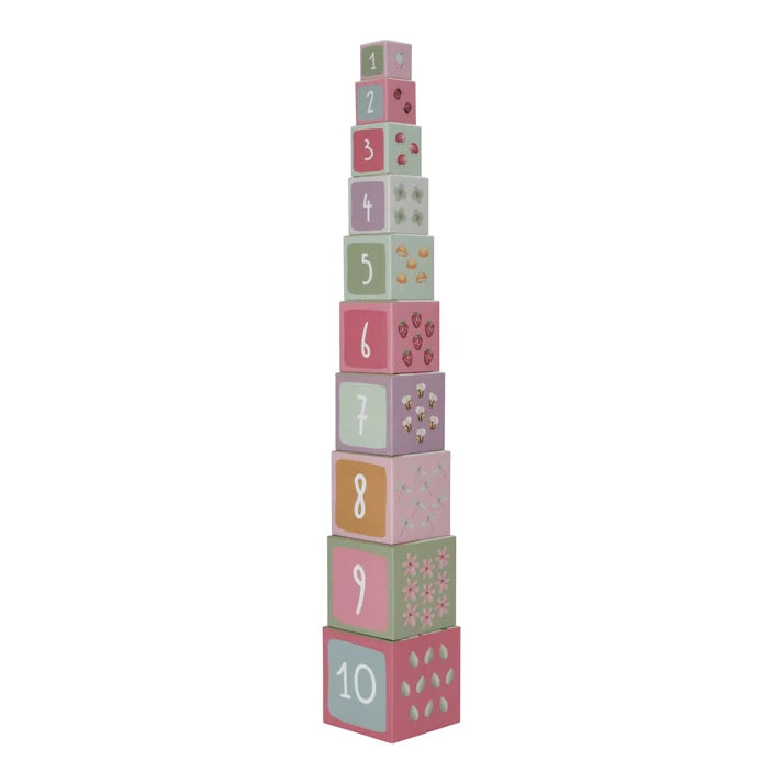 Little Dutch Building Blocks Cardboard - Fairy Garden