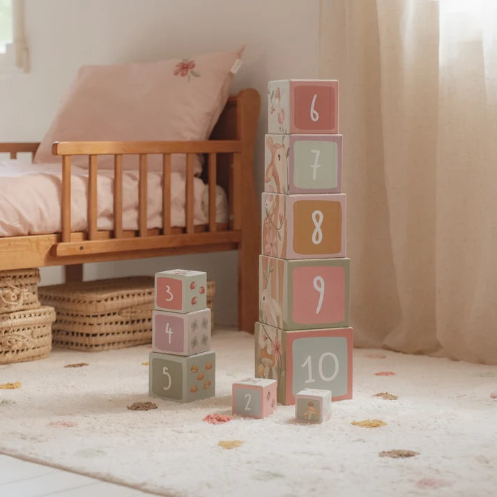 Little Dutch Building Blocks Cardboard - Fairy Garden