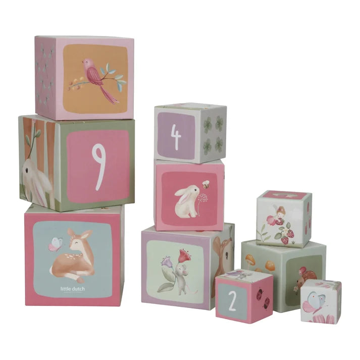 Little Dutch Building Blocks Cardboard - Fairy Garden