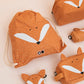 Trixie Drawstring Bag - Mr Fox