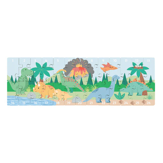 Orange Tree Toys Dinosaur Number Puzzle