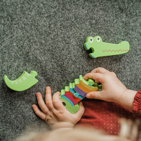 Orange Tree Toys Crocodile Mini Puzzle