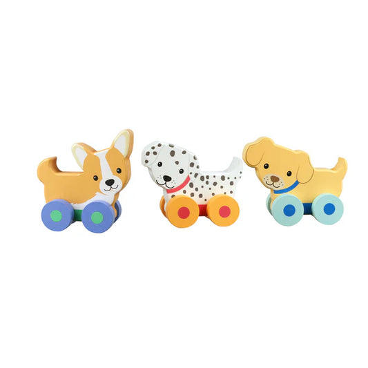 Orange Tree Toys Puppy Push Toys