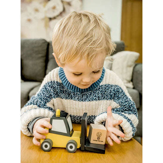 Orange Tree Toys Fork Lift Truck
