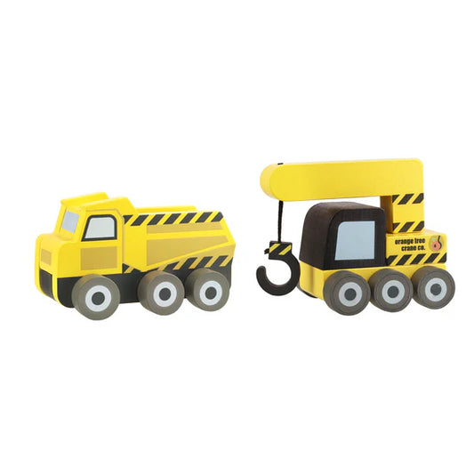 Orange Tree Toys Construction Trucks