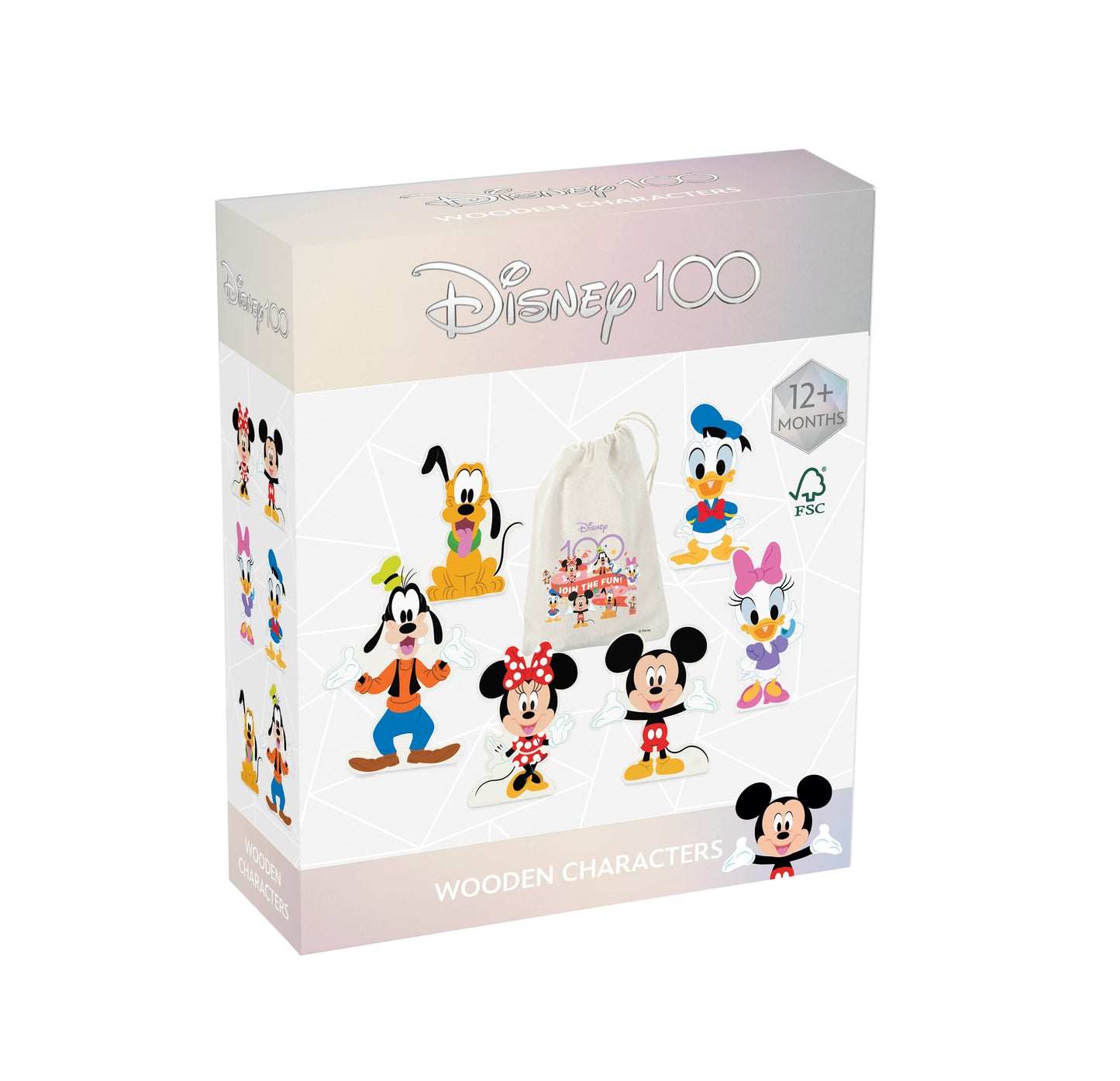 Disney 100 Classic Mickey and Friends Wooden Characters