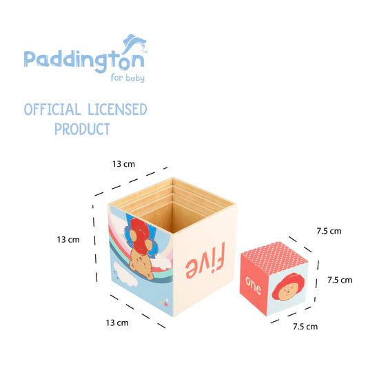 Orange Tree Toys Paddington Stacking Cubes