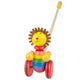 Orange Tree Toys Push Along Lion
