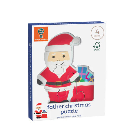 Orange Tree Toys Mini Puzzle - Father Christmas