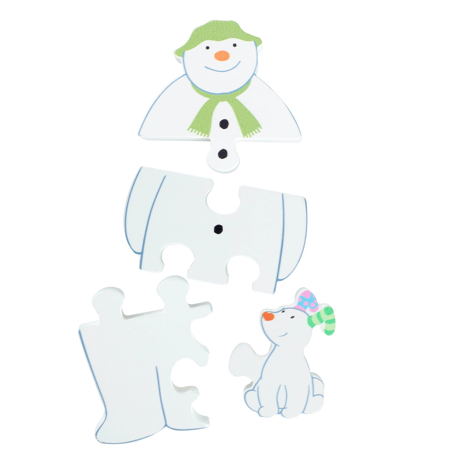 Orange Tree Toys Mini Puzzle - The Snowman™ & the Snowdog