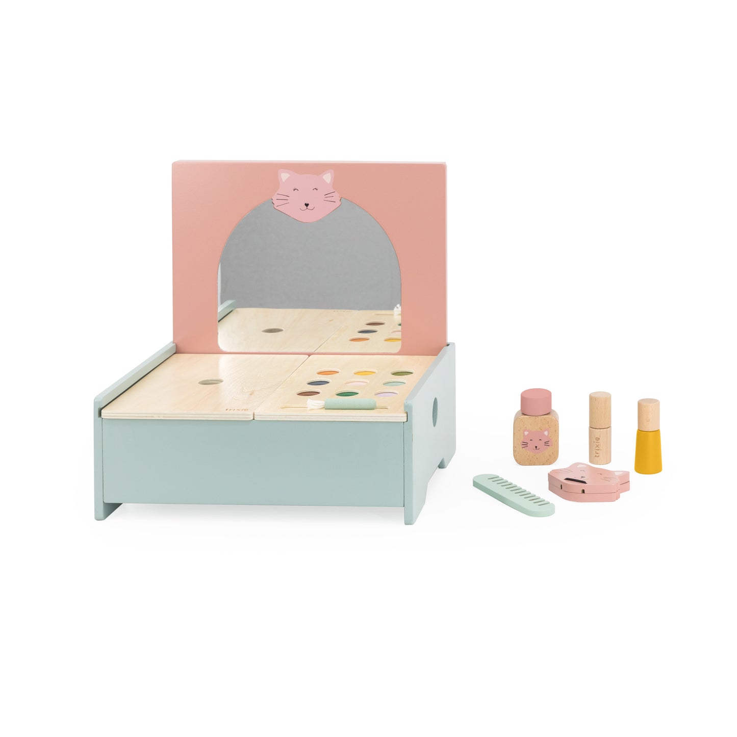 Trixie Wooden Makeup Table