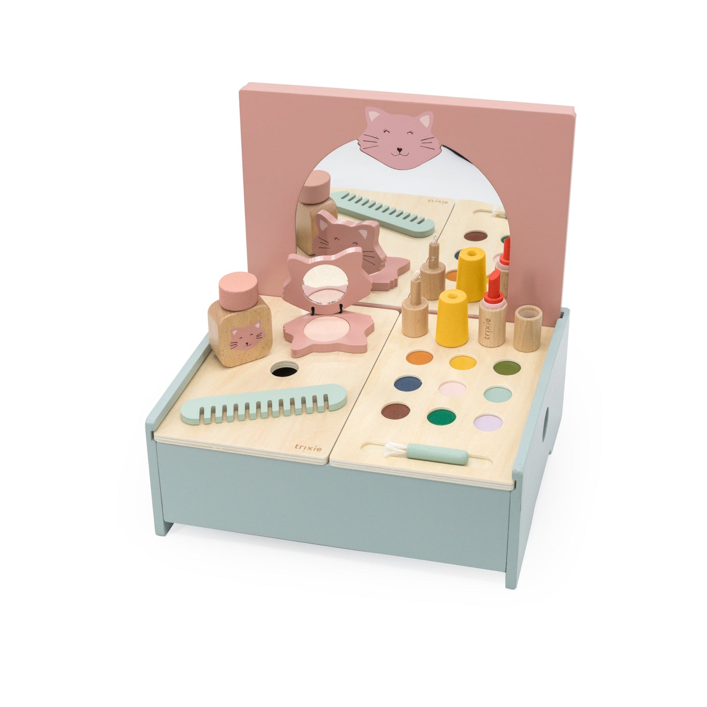 Trixie Wooden Makeup Table