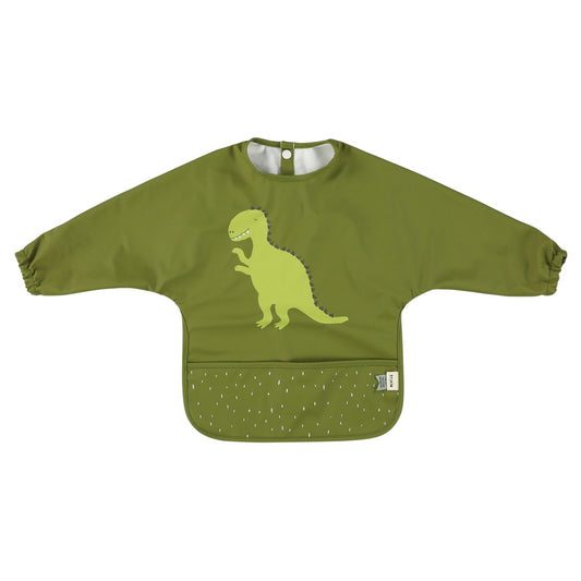 Trixie Long Sleeved Bib - Mr Dino