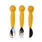 Trixie Silicone Cutlery Set - Mr Lion